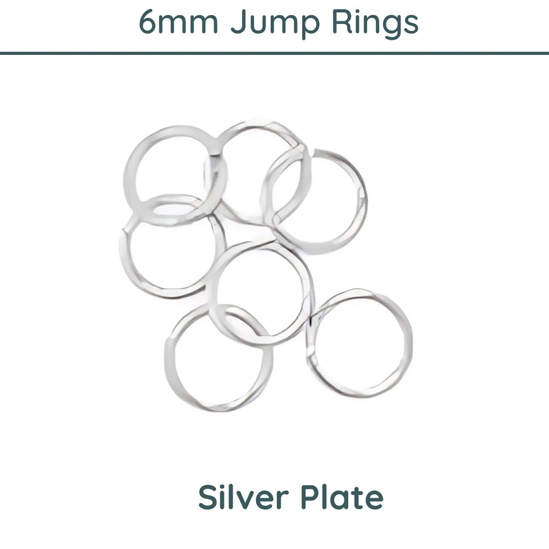 Superior 6mm Round Jump Rings, 18 gauge - The Argus Collection