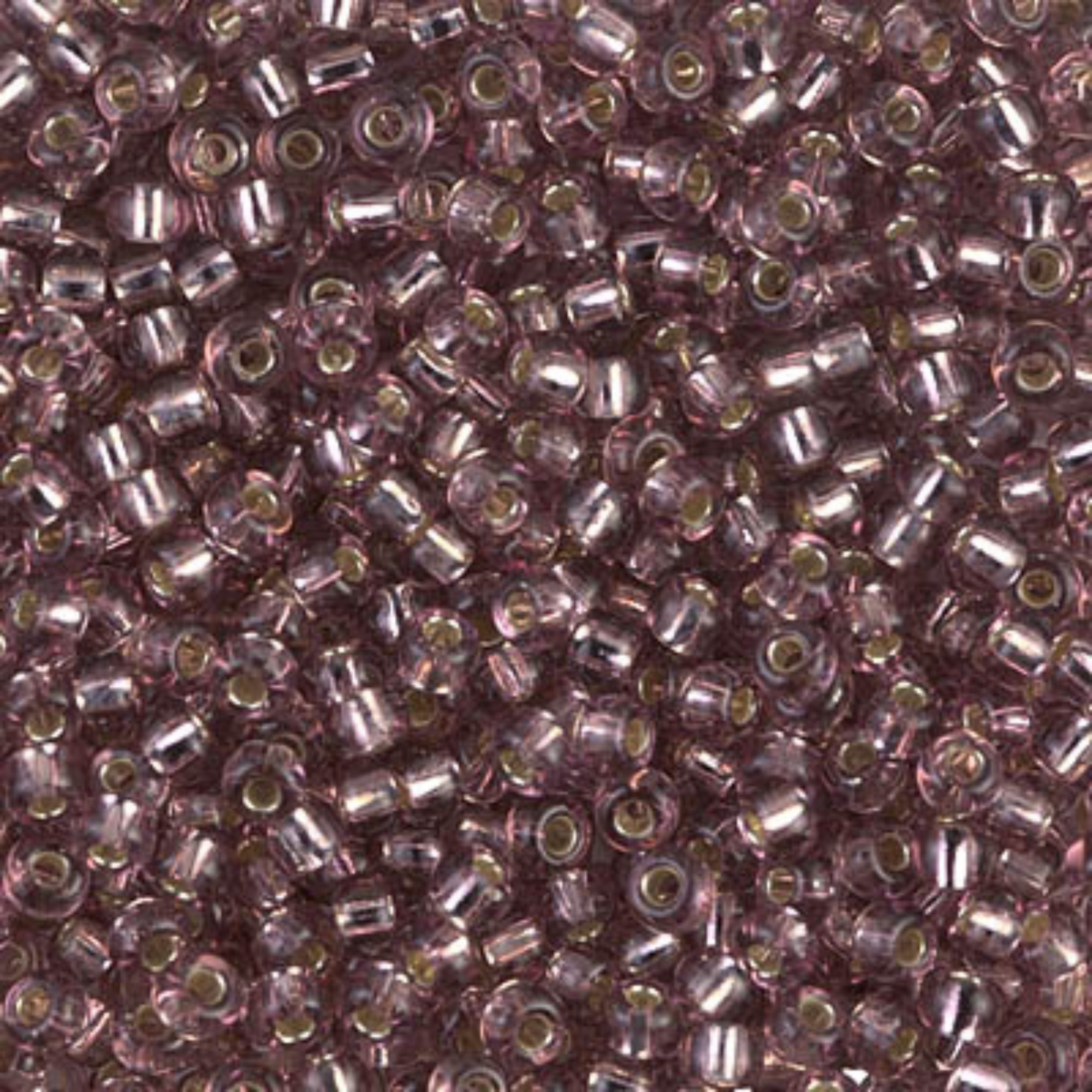 Miyuki 8/0 Seed Beads, 8-012, Silver Lined Smoky Amethyst, 10g