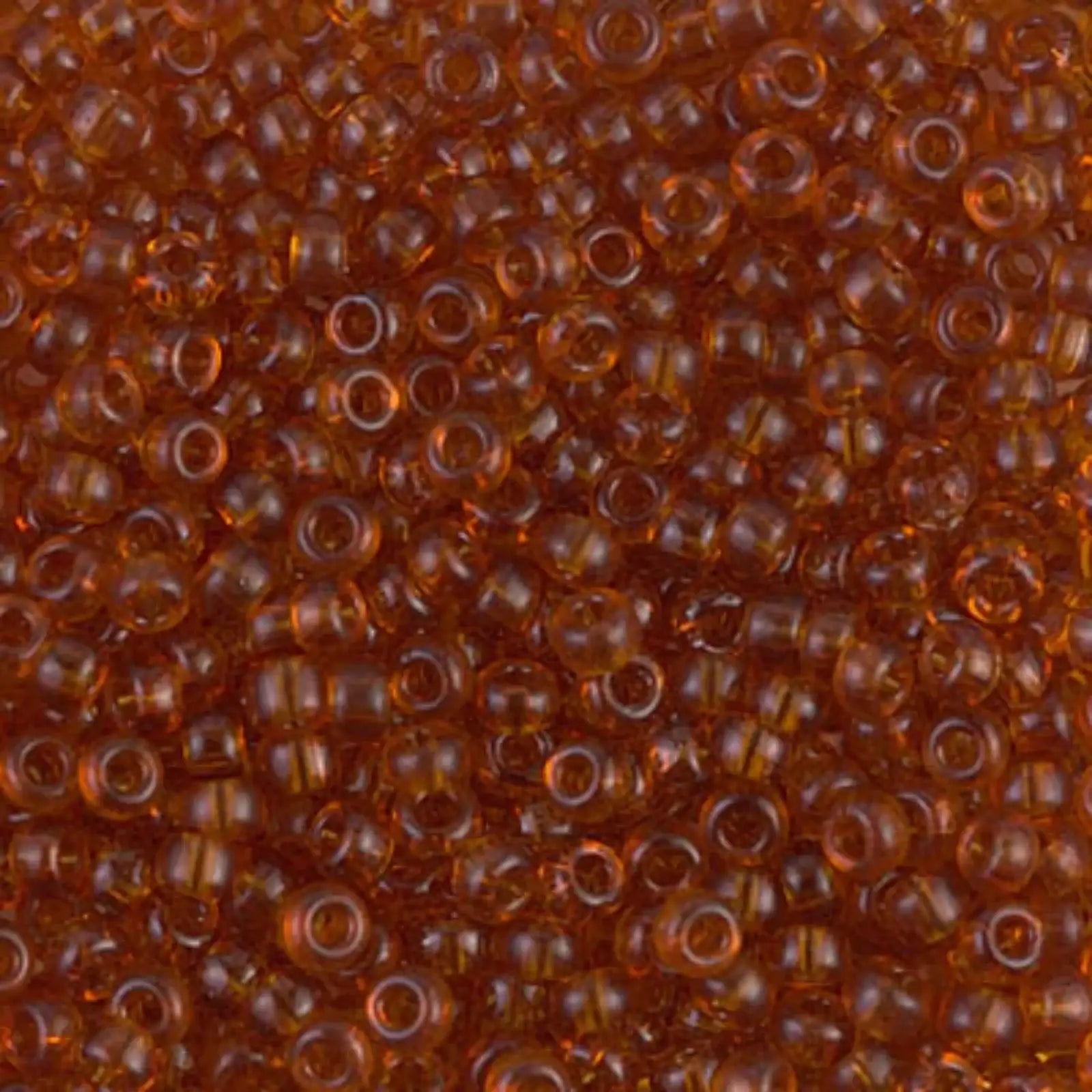 Miyuki 8/0 Seed Beads, 8-133, Transparent Topaz, 10g