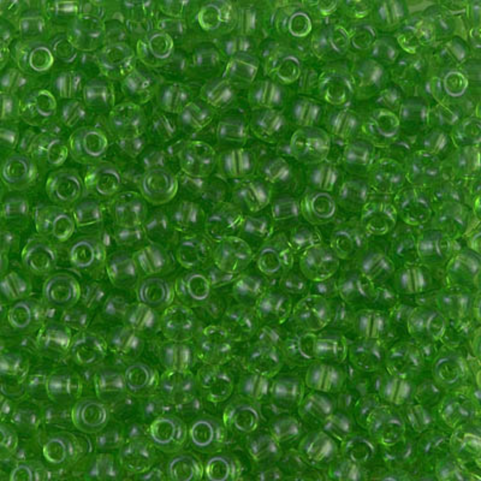 Miyuki 8/0 Seed Beads, 8-144, Transparent Lime 10g
