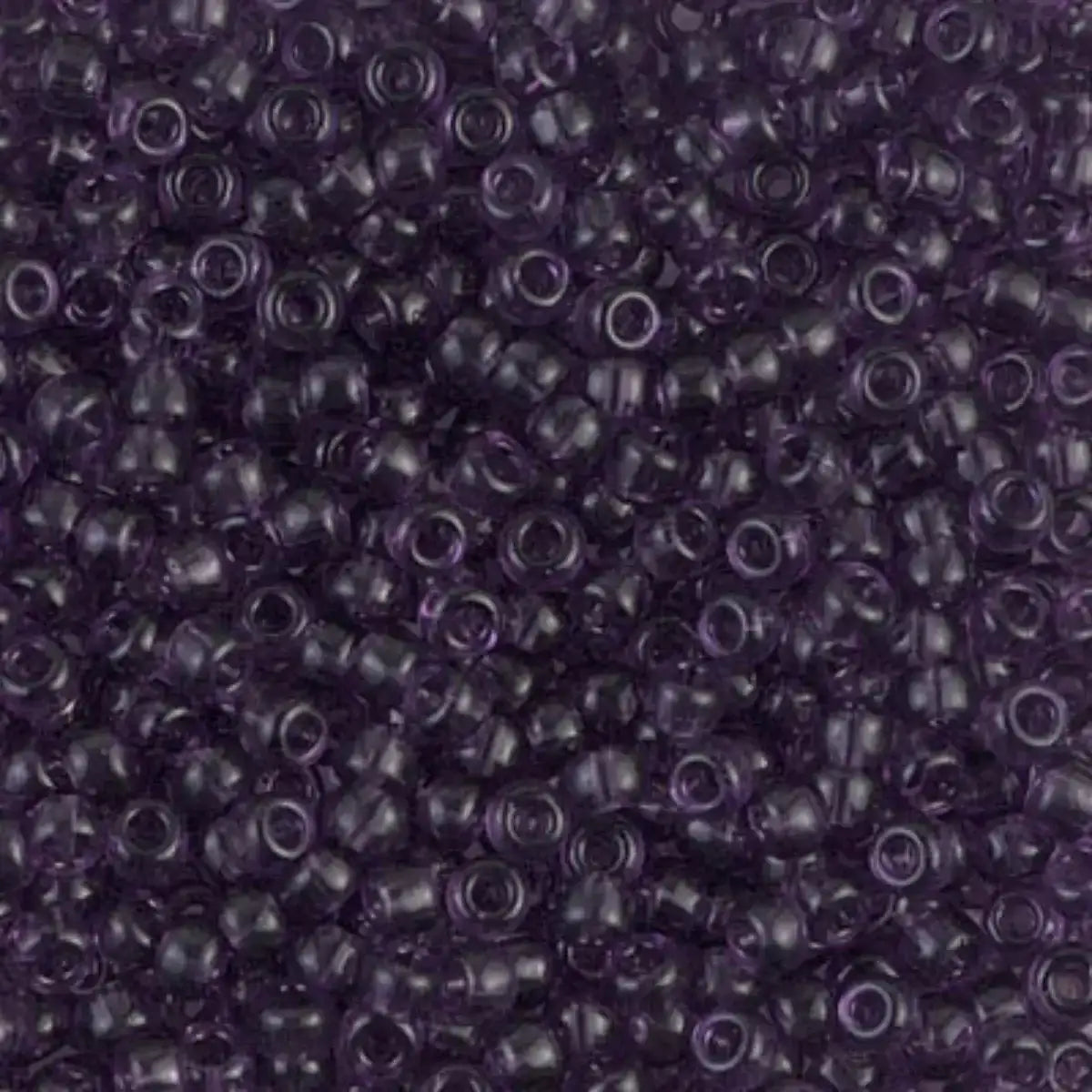 Miyuki 8/0 Seed Beads, 8-0157, Transparent Amethyst, 10g - The Argus Collection