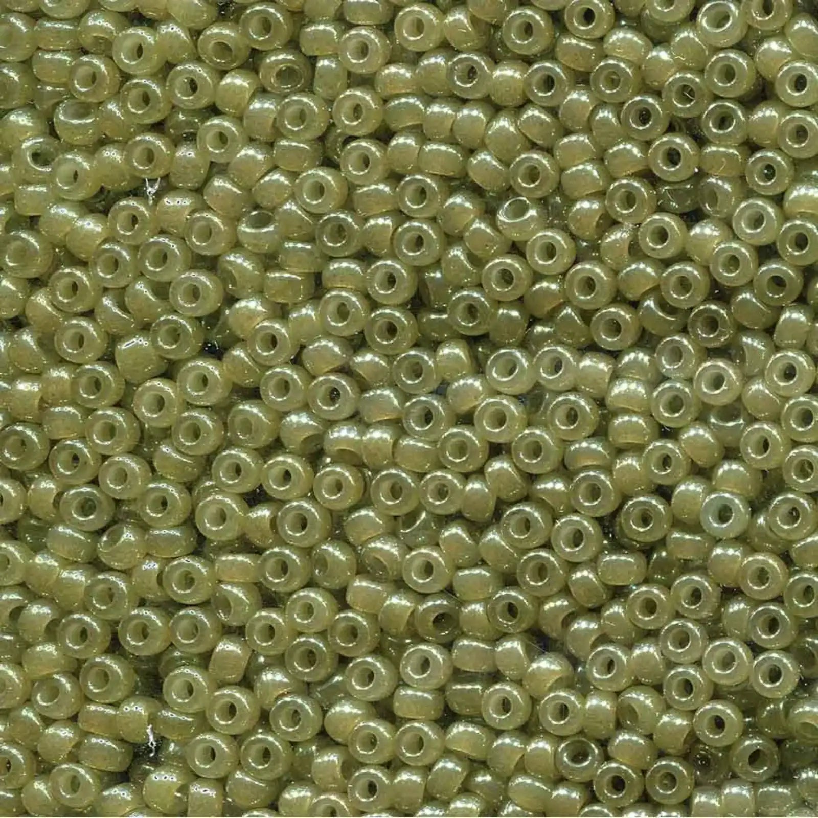 Miyuki 8/0 Seed Beads, 8-2374, Celery, 10g - The Argus Collection