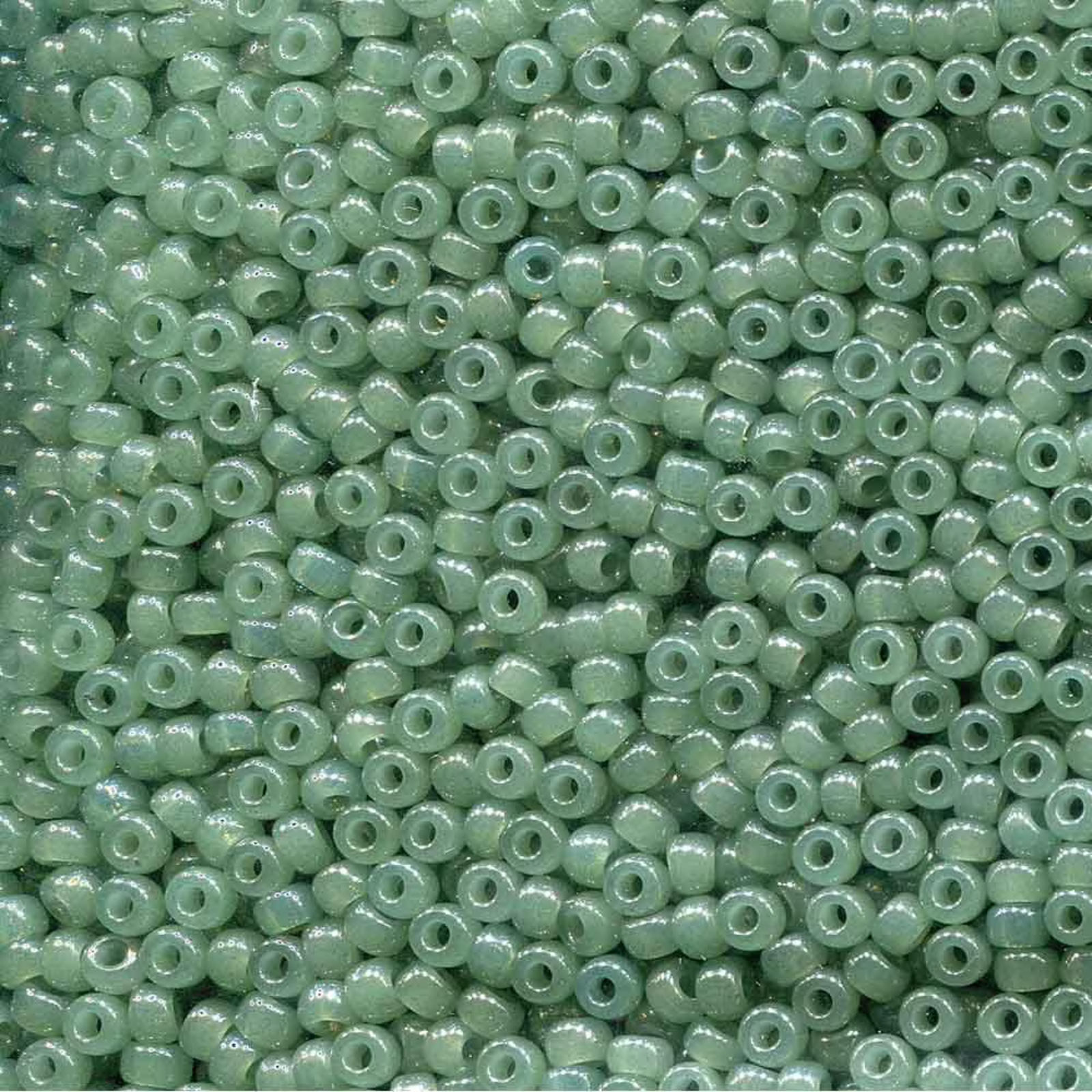Miyuki 8/0 Seed Beads, 8-2375, Sage, 10g