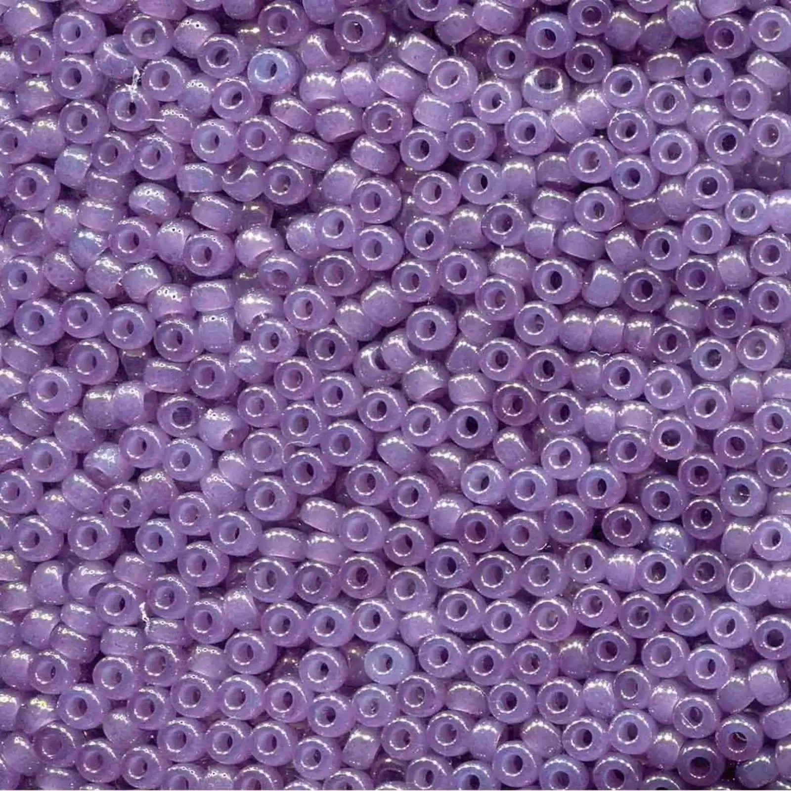 Miyuki 8/0 Seed Beads, 8-2377, Lavender, 10g - The Argus Collection