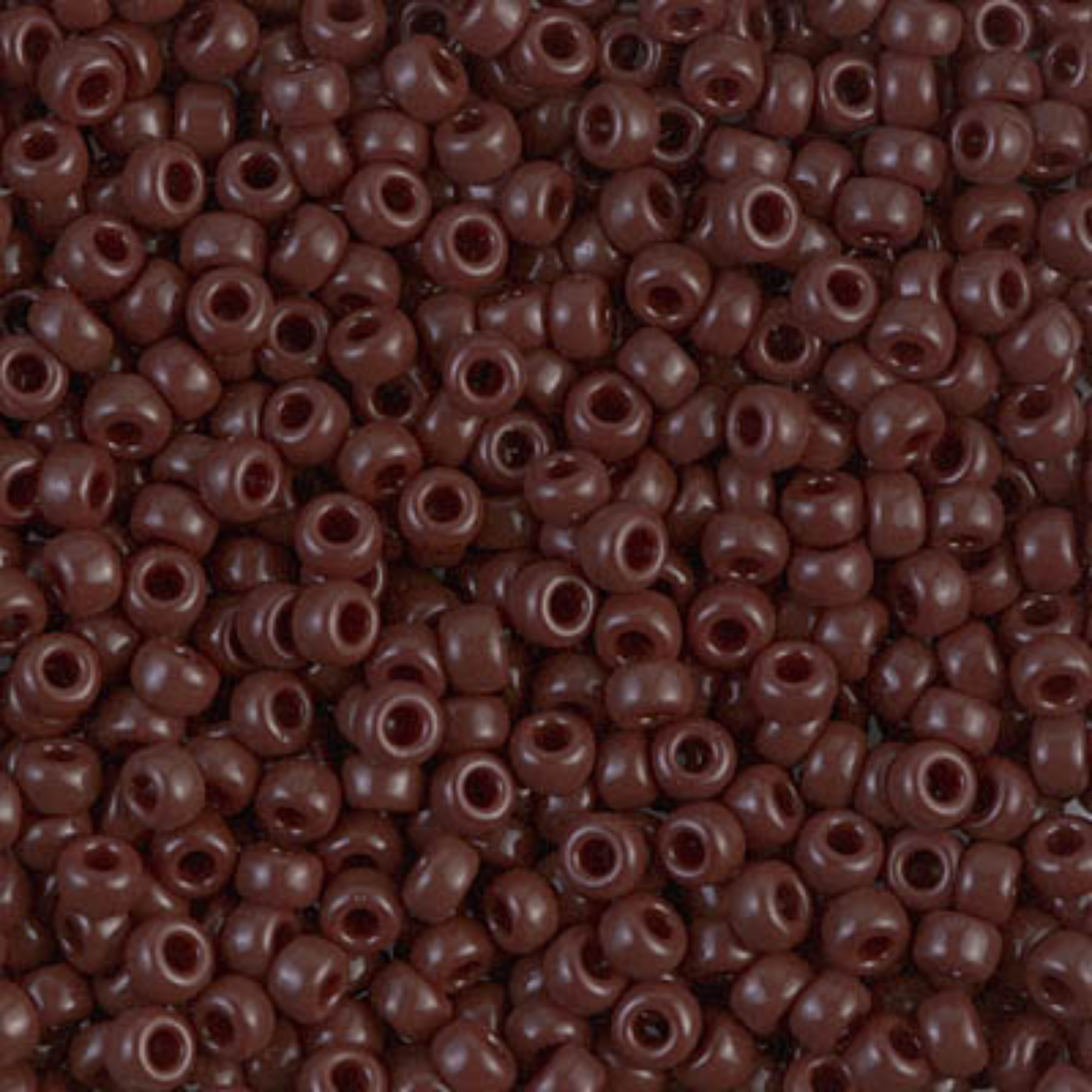 Miyuki 8/0 Seed Beads, 8-409, Chocolate Opaque, 10g