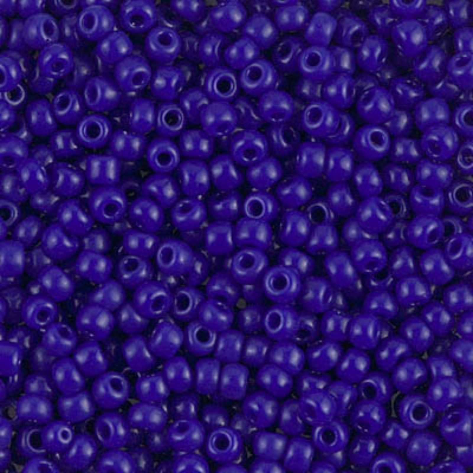 Miyuki 8/0 Seed Beads, 8-414, Opaque Cobalt, 10g