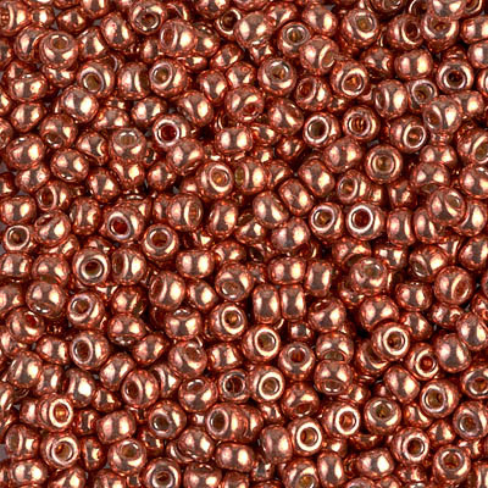 Miyuki 8/0 Seed Beads, 8-4207, Duracoat Galvanized Pink Blush, 10g
