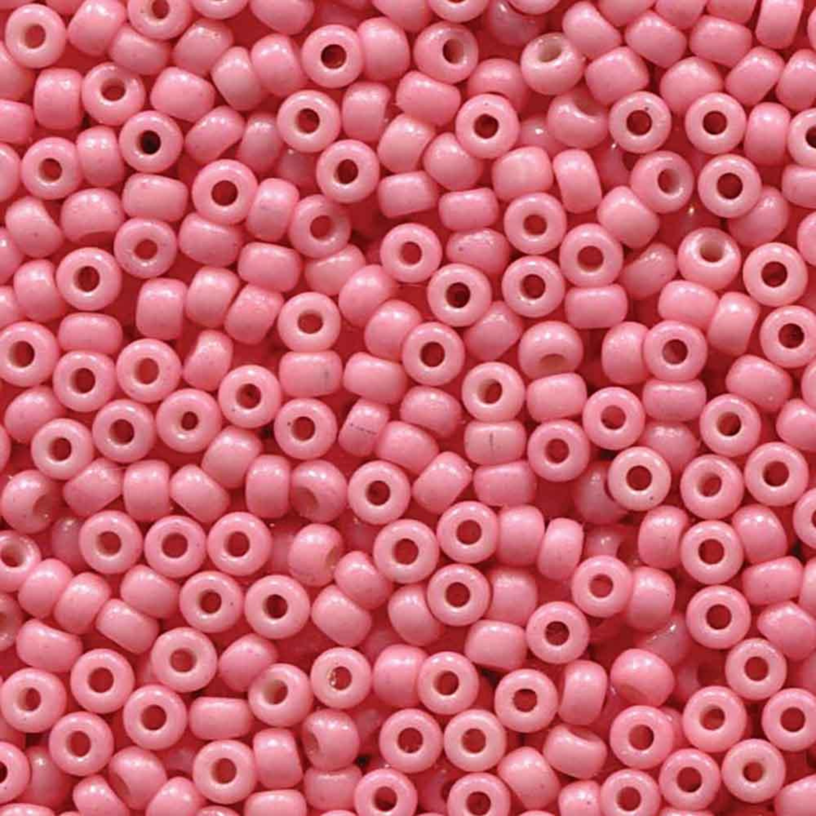 Miyuki 8/0 Seed Beads, 8-4463, Duracoat Opaque Pink, 10g