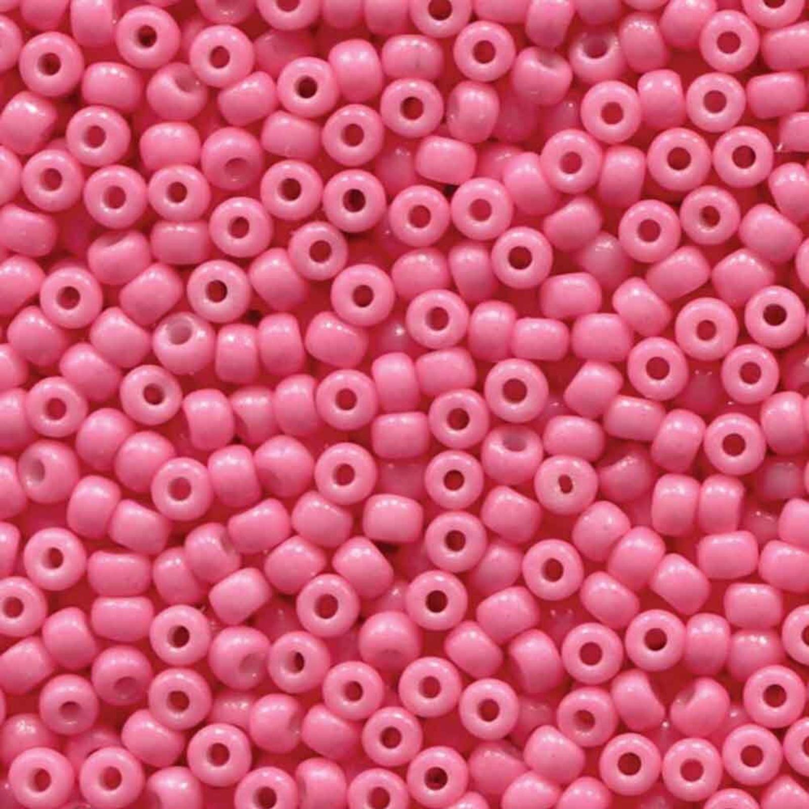 Miyuki 8/0 Seed Beads, 8-4467, Duracoat Opaque Party Pink, 10g