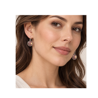 8mm cabochon setting pendants used as earrings for design inspiration