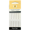 Argus Collapsible Eye Needles, 6.4mm (2.5"), 4 Pack