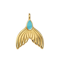 Aegean Mermaid Tail Pendant - The Argus Collection