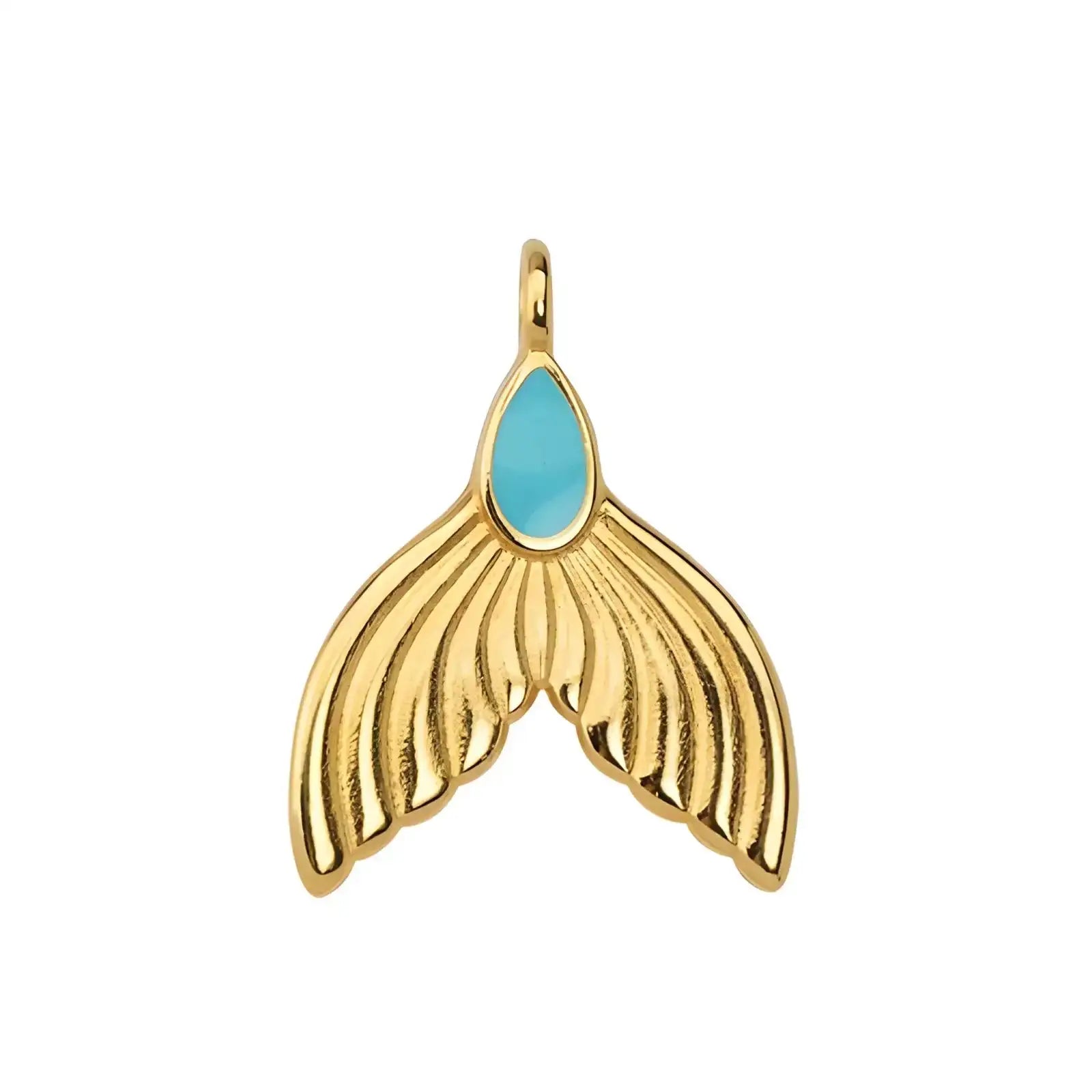 Aegean Mermaid Tail Pendant - The Argus Collection