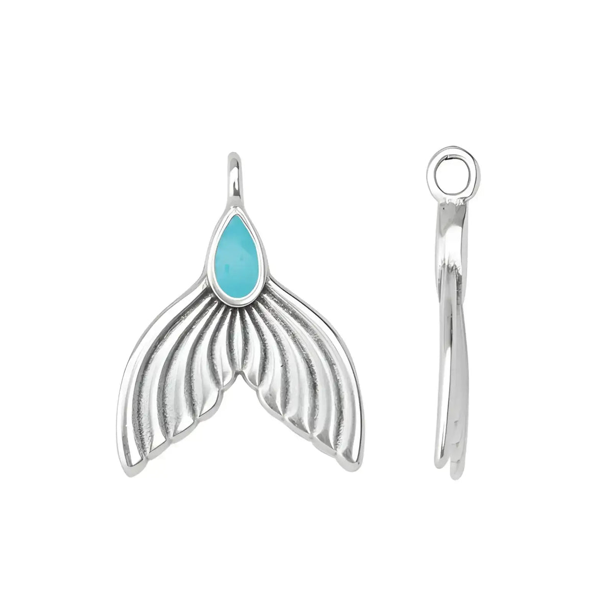 Aegean Mermaid Tail Pendant - The Argus Collection