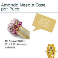 Amanda Needle Case Pattern par Puca - The Argus Collection