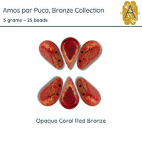 Amos par Puca, 5g, Bronze Collection, 6 Colors - The Argus Collection