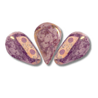 Amos Beads Light Pink Opal Bronze