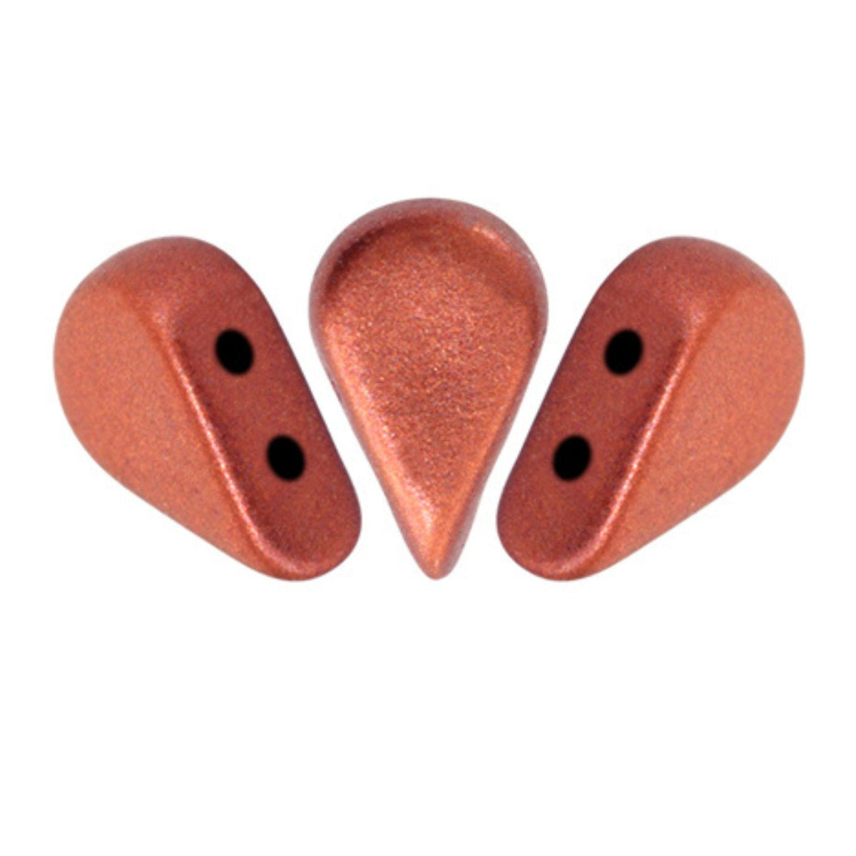 Amos Beads Bronze Red Matte