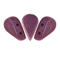 Amos Beads Mix Amethyst Gold Ceramic Look