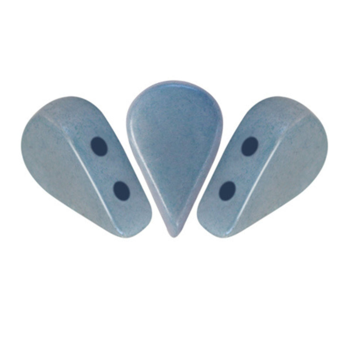 Amos Beads Blue Ceramic Look