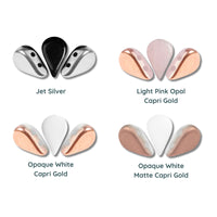 Amos Beads par Puca, Capri Gold & Jet Silver, 5g & 20g