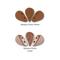 Amos Beads par Puca, Choco, 5g & 20g - The Argus Collection