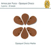 Amos par Puca, 5g, Choco, 2 Finishes - The Argus Collection