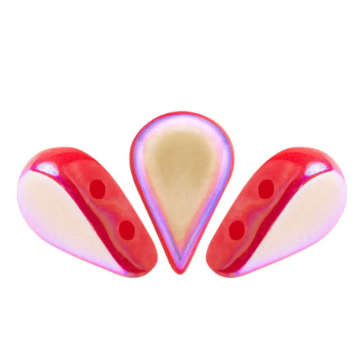 Amos Beads Coral Red AB