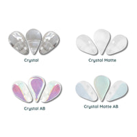 Amos Beads par Puca, Crystal, 5g & 20g