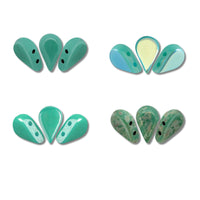 Amos Beads Green Turquoise Collection