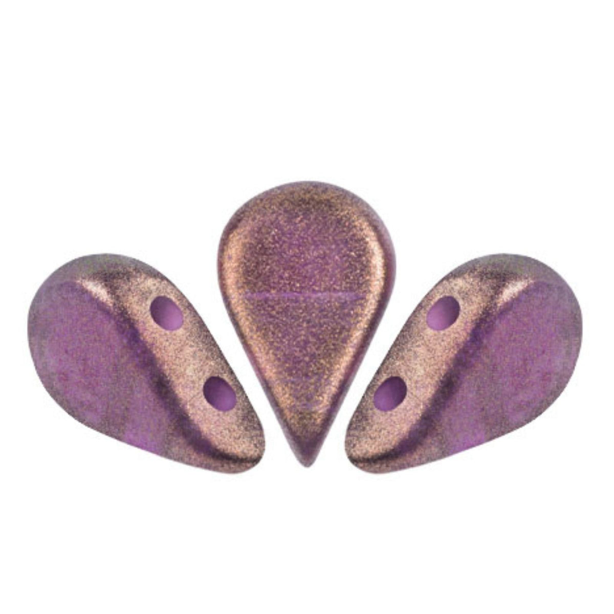 Amos Beads Halo Amethyst