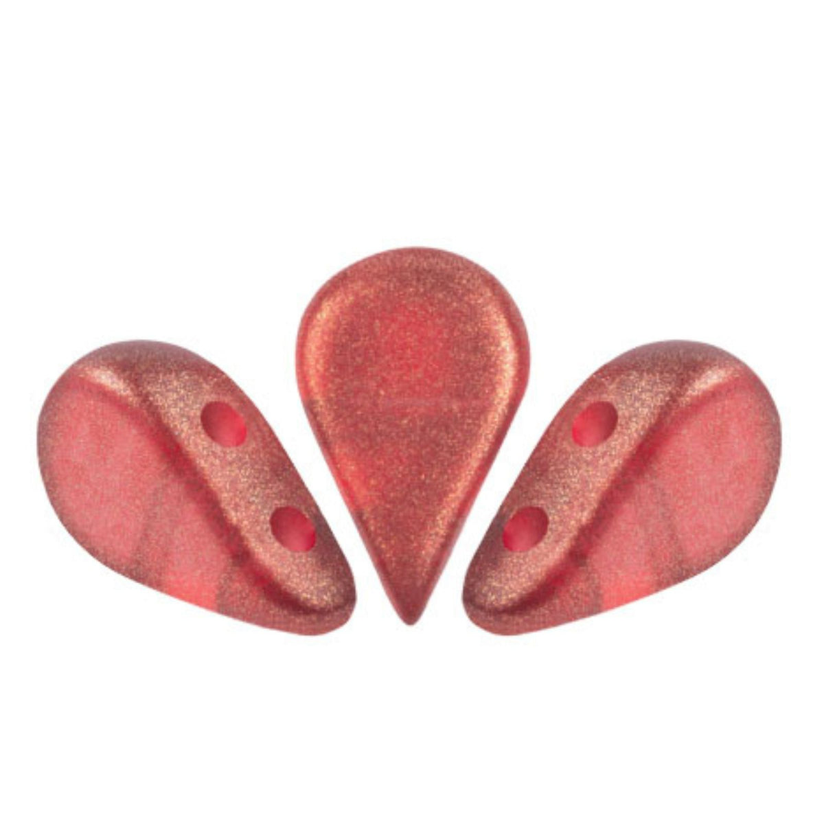 Amos Beads Halo Cardinal Red