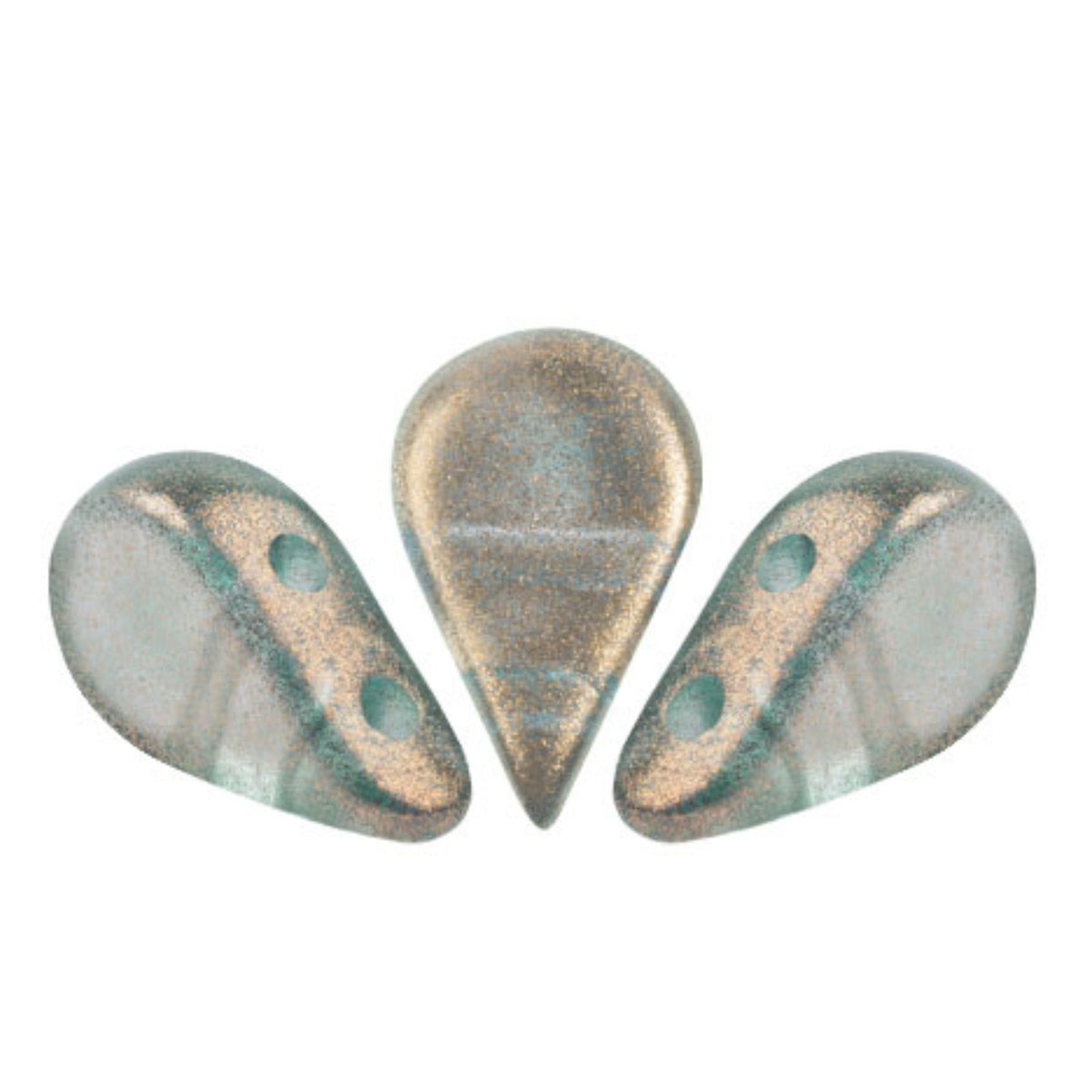 Amos Beads Halo Green Aqua