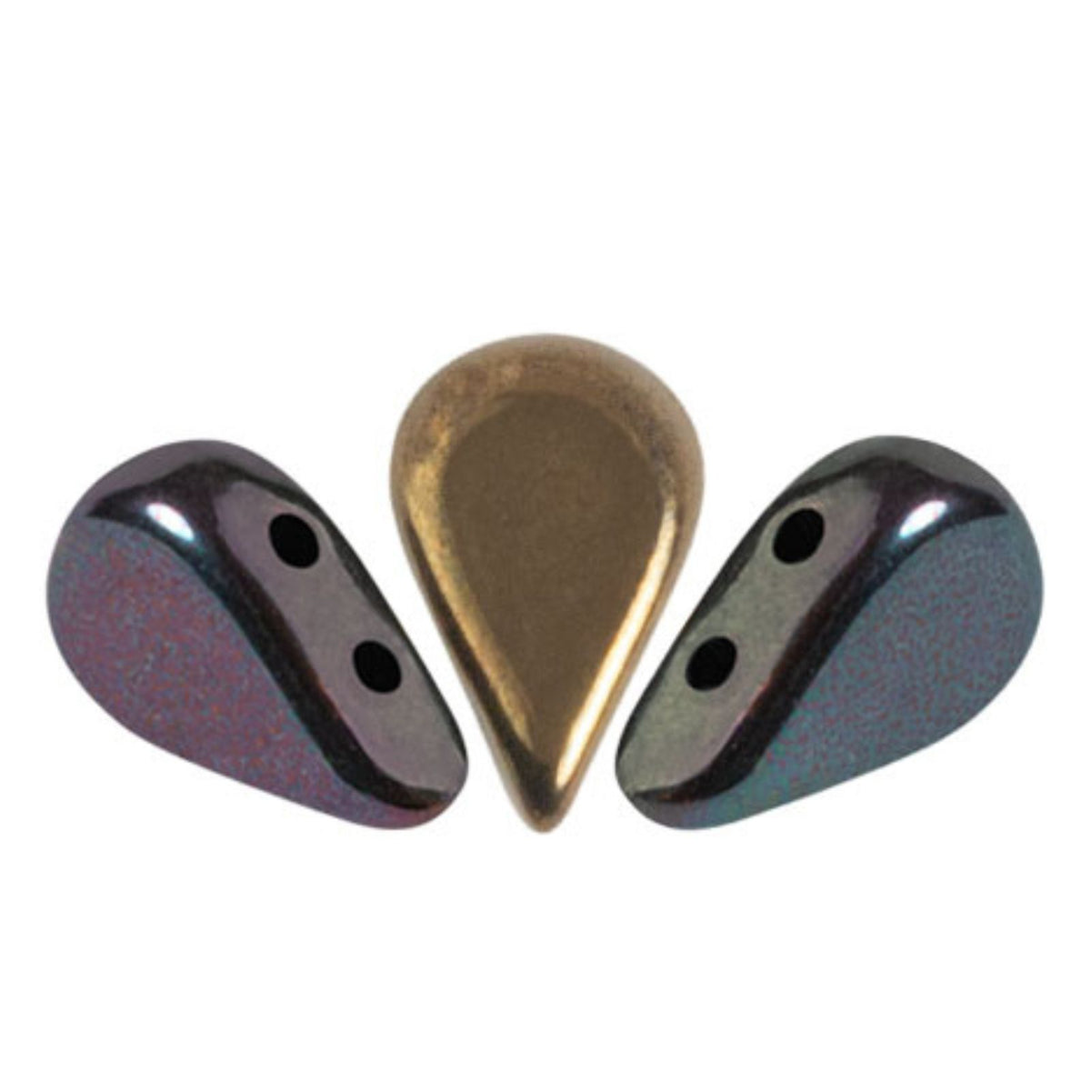 Amos Beads Jet Iris Luster 