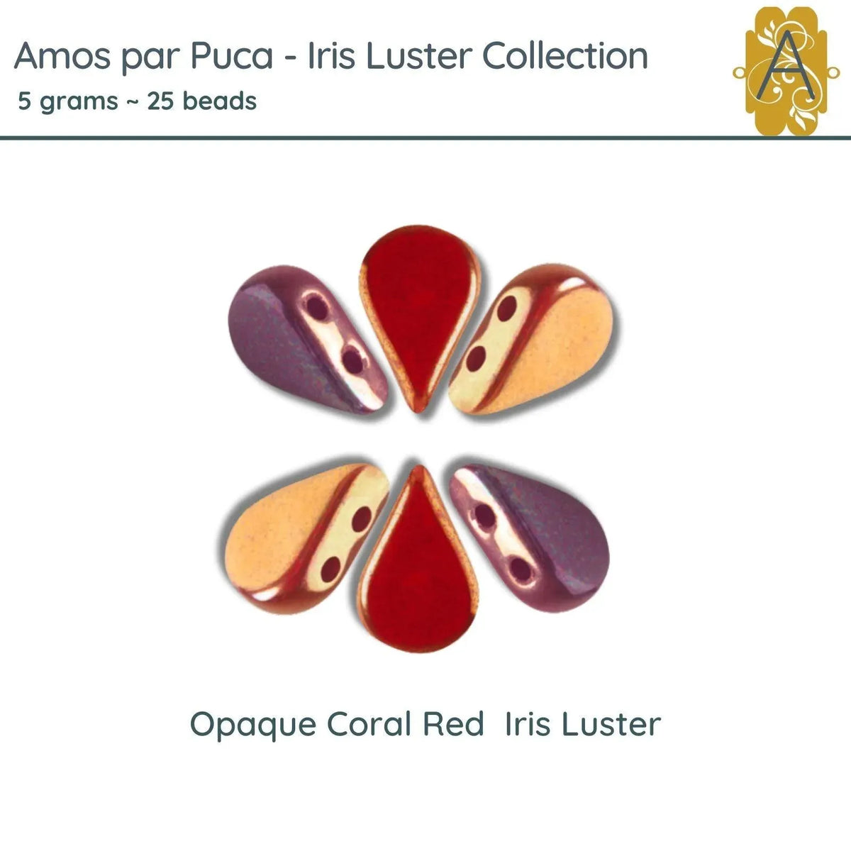 Amos par Puca, 5g, Iris Luster Collection, 4 Colors - The Argus Collection