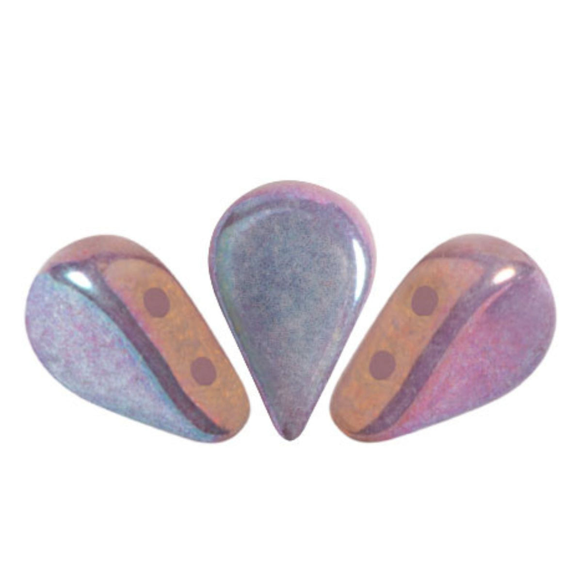 Amos Beads White Iris Luster 