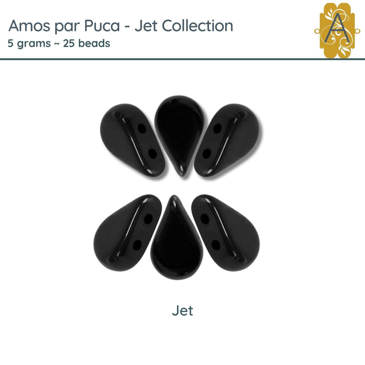 Amos par Puca, 5g, Jet Collection, 5 Finishes - The Argus Collection