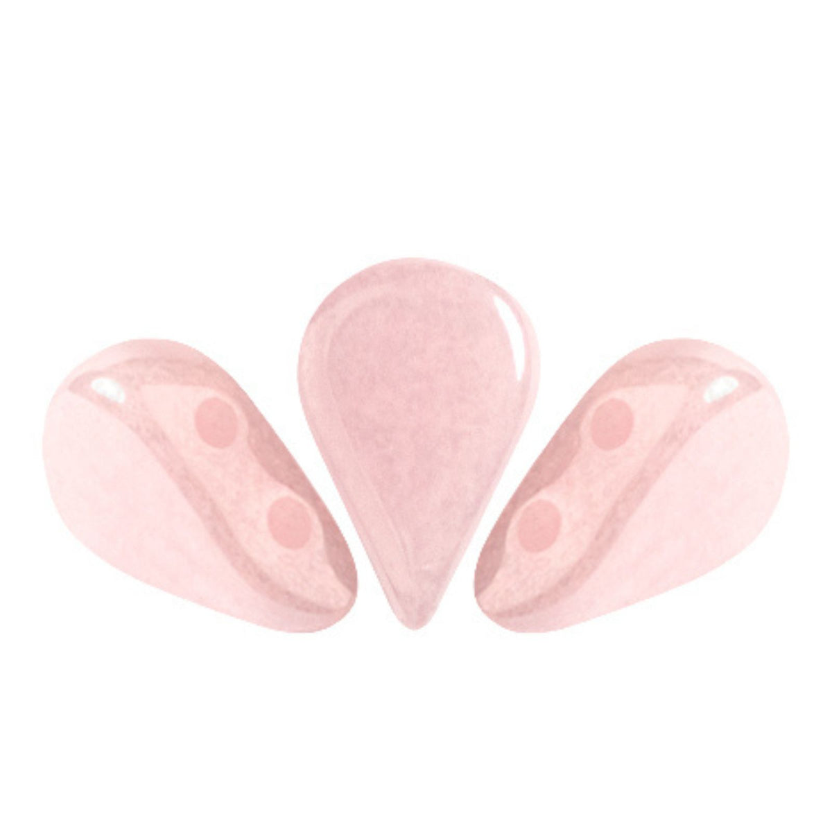 Amos Beads Light Pink Opal Luster