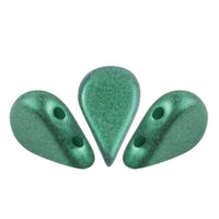 Amos Beads Metallic Matte Green Forest
