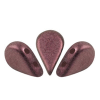Amos Beads Metallic Matte Old Red