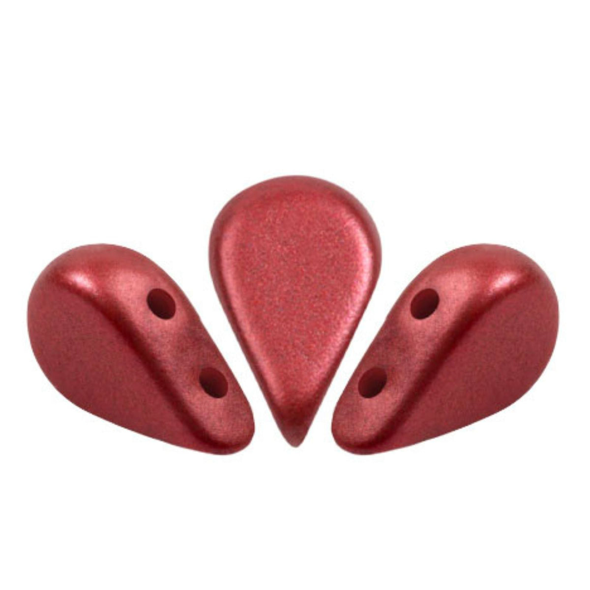 Amos Beads Metallic Matte Cherry