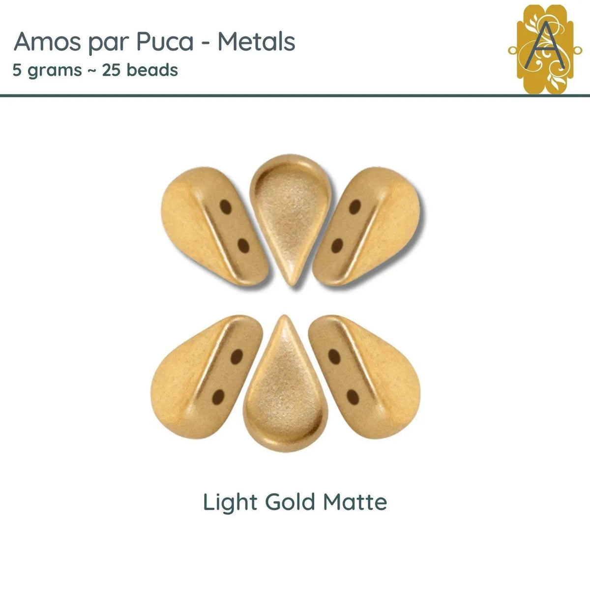 Amos par Puca, 5g, Metals Collection, 9 colors - The Argus Collection