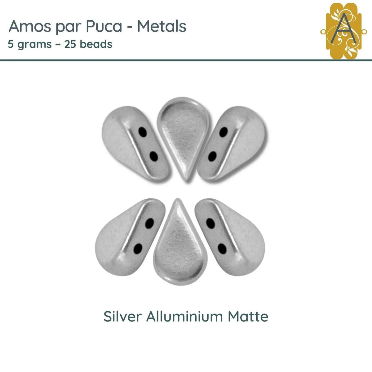 Amos par Puca, 5g, Metals Collection, 9 colors - The Argus Collection