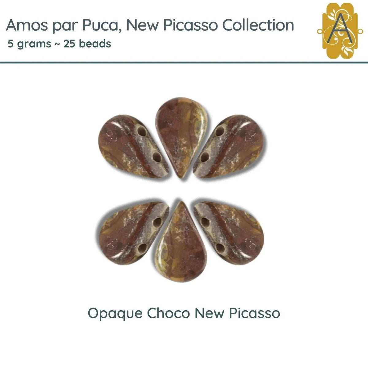 Amos par Puca, 5g, New Picasso Collection, 5 Colors - The Argus Collection