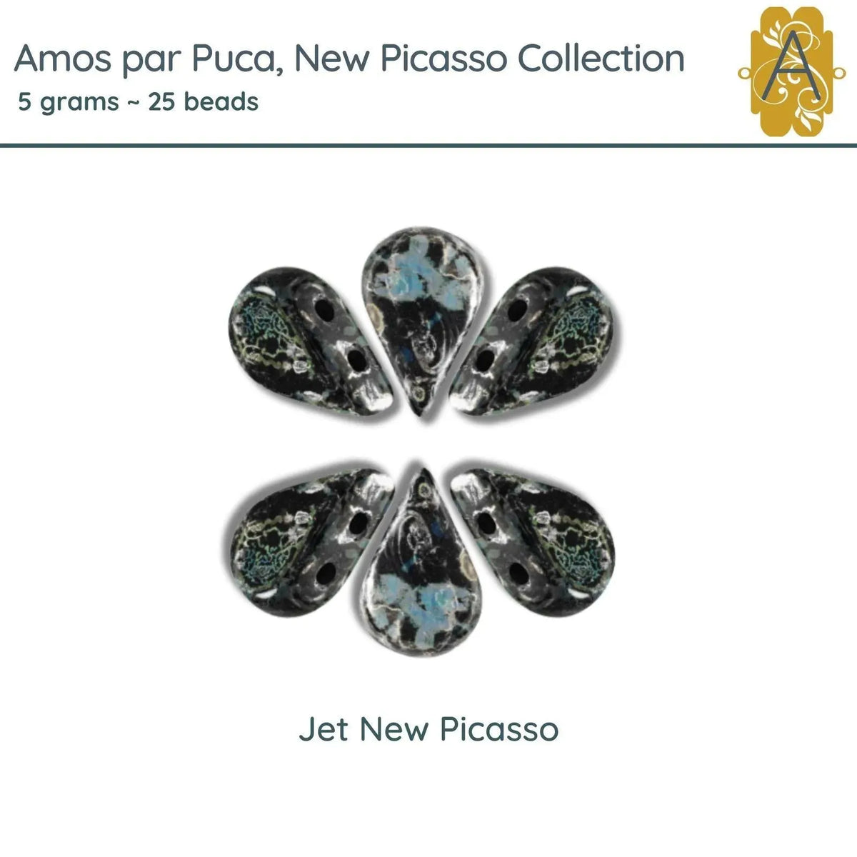 Amos par Puca, 5g, New Picasso Collection, 5 Colors - The Argus Collection