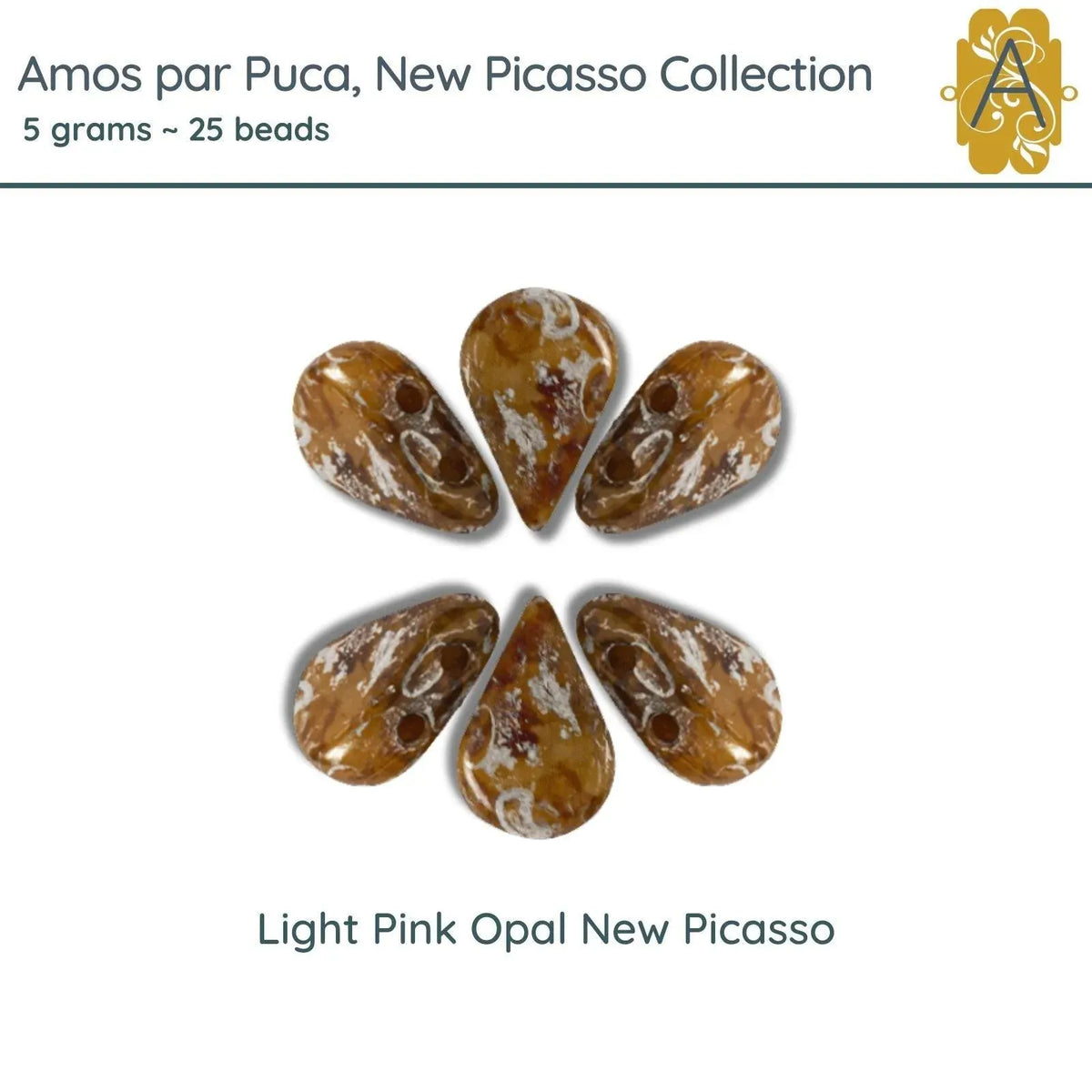 Amos par Puca, 5g, New Picasso Collection, 5 Colors - The Argus Collection