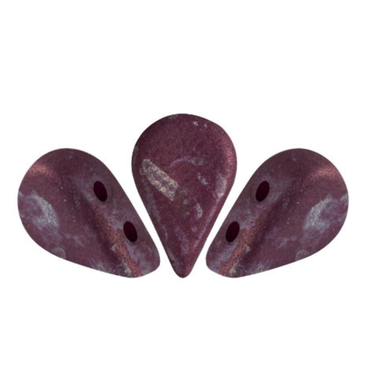 Amos Beads Coral Red Nebula Matte