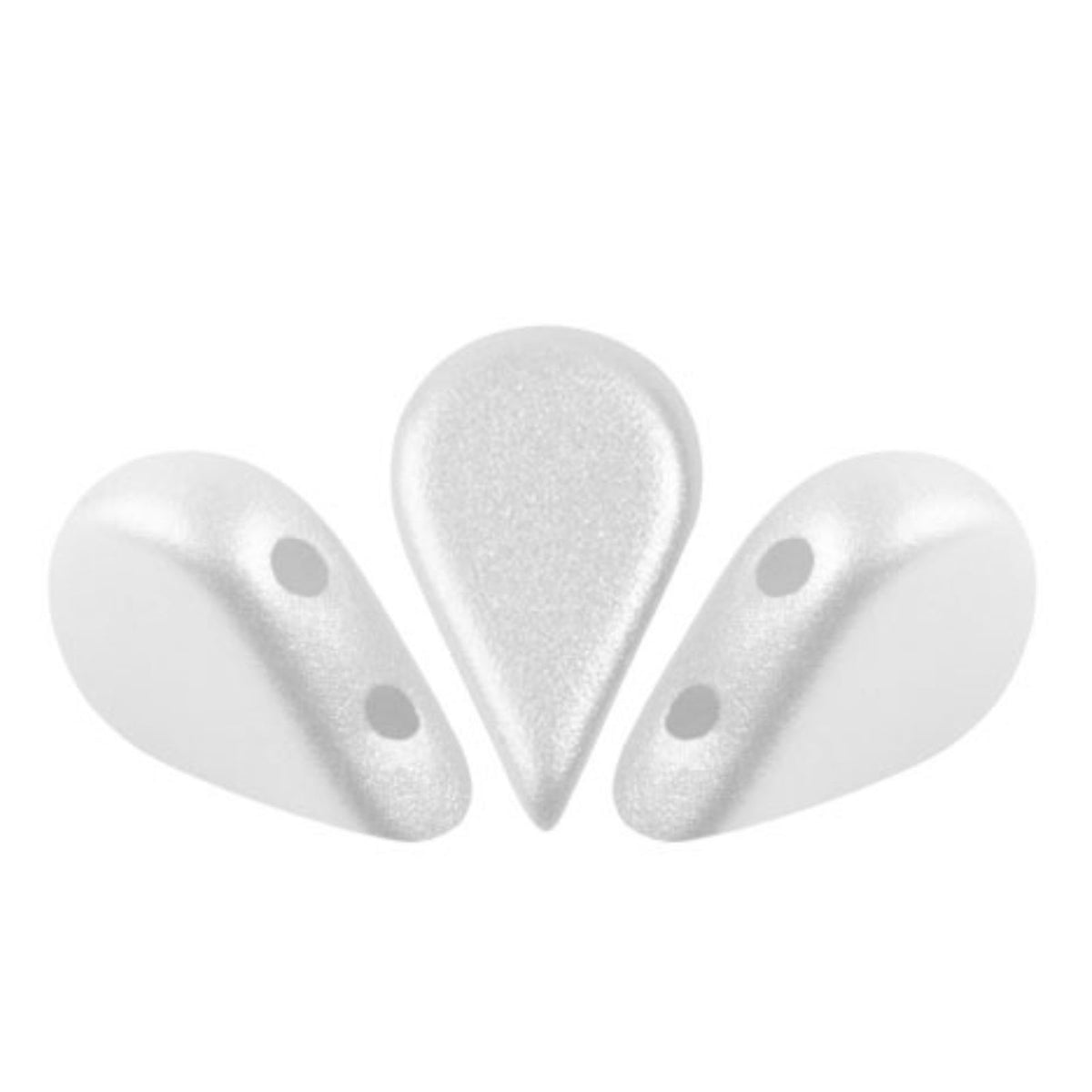 Amos Beads Pastel White