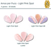 Amos par Puca, 5g, Light Pink Opal Collection, 3 Options - The Argus Collection