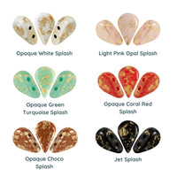 Amos Beads par Puca, Splash, 5g & 20g